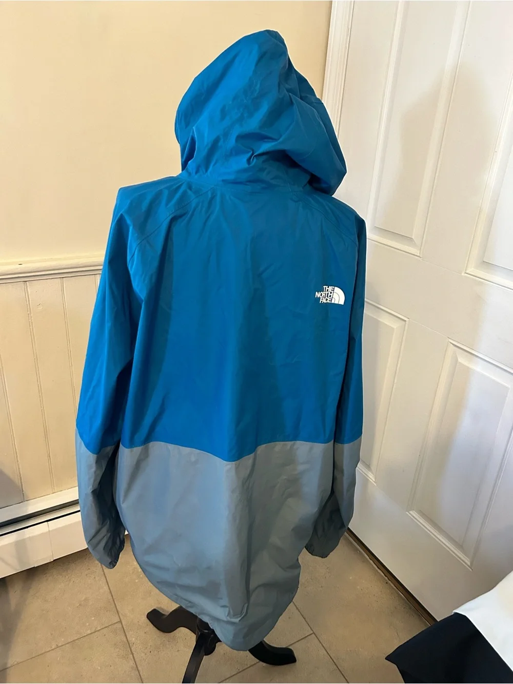The North Face Men’s XL Antora Rain Hoodie Jacket/Blue-Gray/NWOT